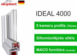 TOP 3 PVC profili: REHAU, Wital 80mm, Salamander